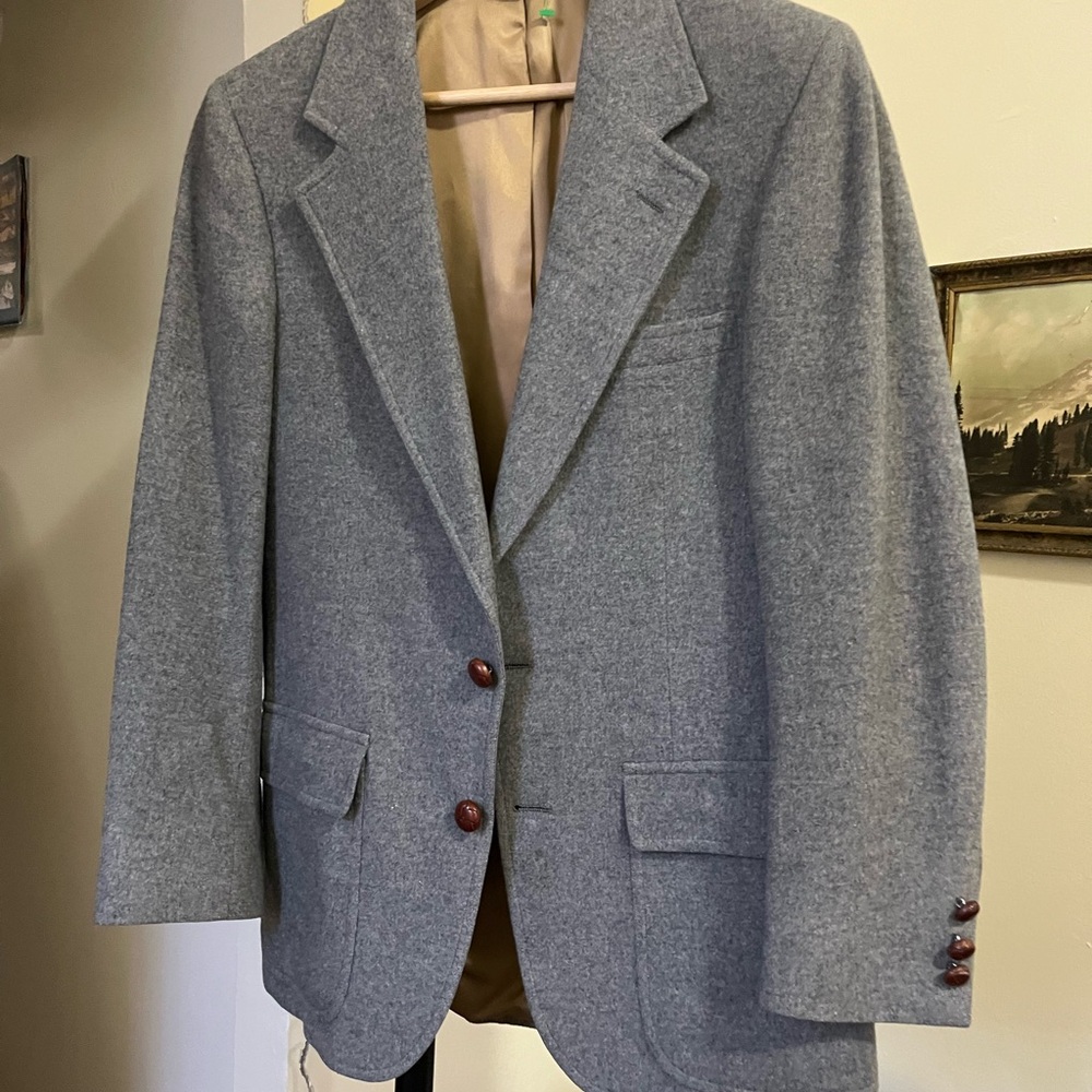100% Camel Hair Vintage Pincus Brothers Maxwell For Nordstrom Men's Blazer